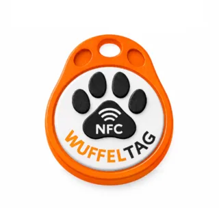 WuffelTag in Orange